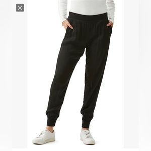 Michael Stars Lidia relaxed sateen jogger